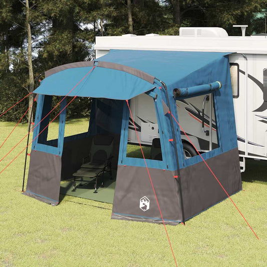 Heckzelte für Wohnwagen Rechtwinklig Blau 352 x 250 x 245 cm