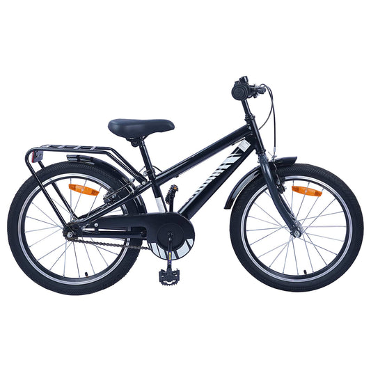 Kinderfahrrad 20 Zoll für 6-11 Jahre alt Schwarz
