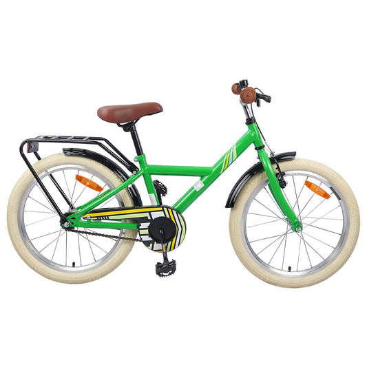 Kinderfahrrad 20 Zoll für 6-11 Jahre alt Grün