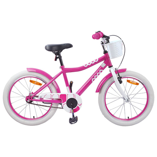 Kinderfahrrad 20 Zoll für 6-11 Jahre alt Rosa