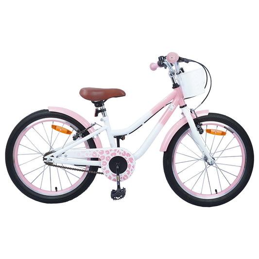 Kinderfahrrad 20 Zoll für 6-11 Jahre alt Hellrosa