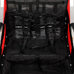 Load image into Gallery viewer, 2-in-1 Fahrradanhänger und Kinderwagen Schwarz und Rot
