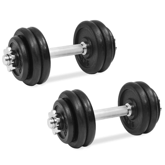 Hantelset 18-tlg. 30 kg Gusseisen