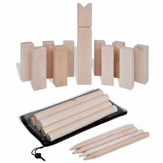 Kubb-Spielset Holz