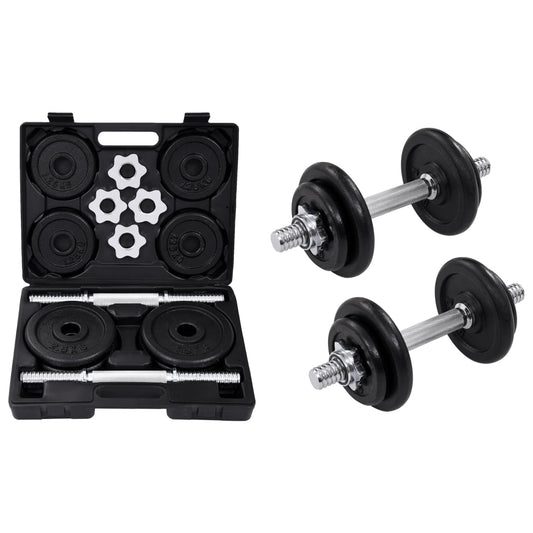 Hantelset 15-tlg. 20 kg Gusseisen