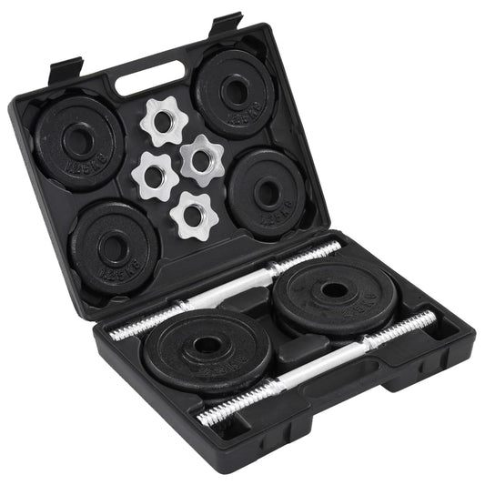 Hantelset 15-tlg. 20 kg Gusseisen
