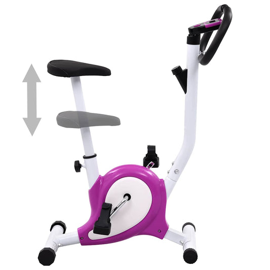 Heimtrainer mit Riemenantrieb Lila