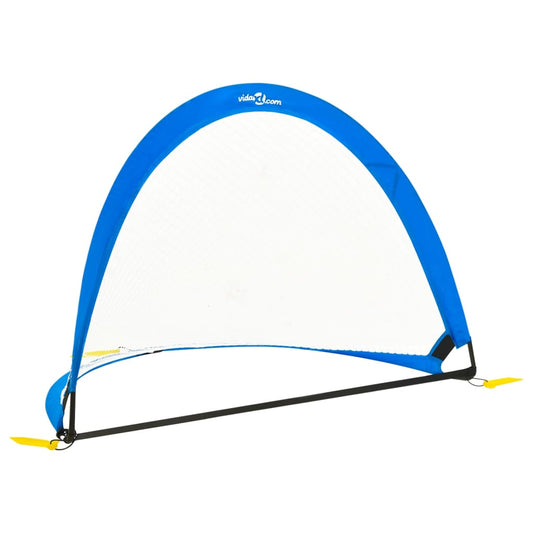 Fußballtore Kinder 2 Stk. mit Aufbewahrungstasche 119x82x84,5cm
