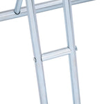 Load image into Gallery viewer, Fahrradständer für 2 Fahrräder Freistehend Verzinkter Stahl
