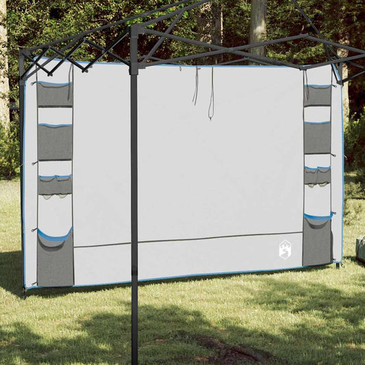 Hängender Zeltorganiser Grau und Blau 320 x 182 cm Oxford