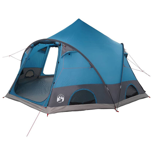 Kuppelzelt mit Dach mit Speicher Blau 505 x 450 x 248 cm