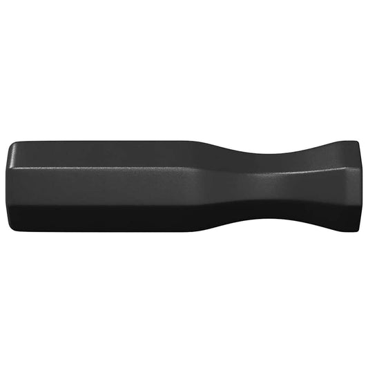 Fußball-Tisch-Griffe 10 pcs Schwarz 3,1 x 3,1 x 17,8 cm