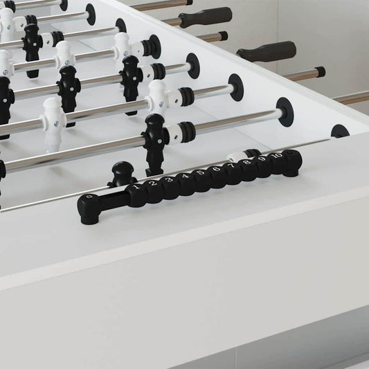 Fußballtisch Counts 2 pcs Schwarz 30 x 2,2 x 2,9 cm Kunststoff