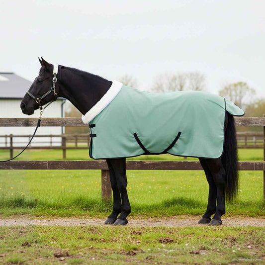 Pferdedecke Dunkelgrün 105 cm Polarfleece