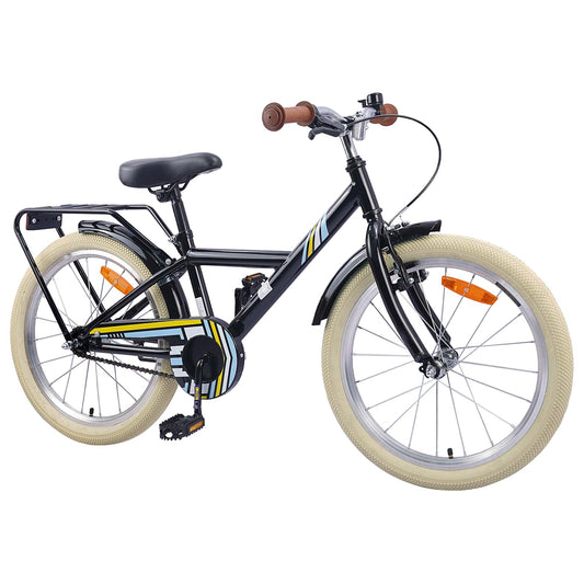 Kinderfahrrad 24 Zoll für 8-12 Jahre alt Schwarz