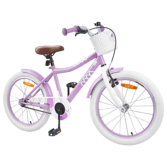 Kinderfahrrad 20 Zoll für 6-11 Jahre alt Lila