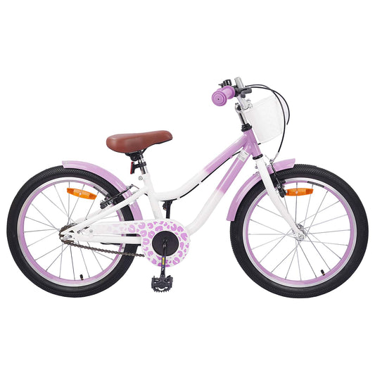 Kinderfahrrad 20 Zoll für 6-11 Jahre alt Lila