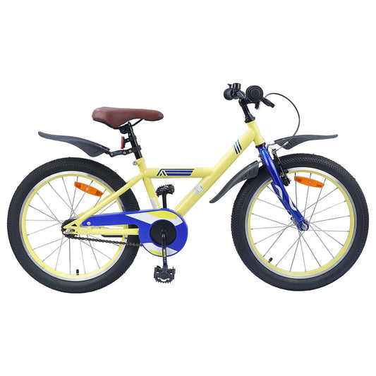 Kinderfahrrad 20 Zoll für 6-11 Jahre alt Gelb