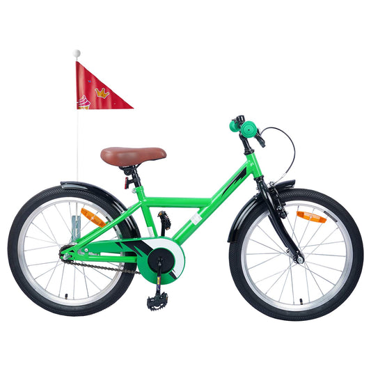Kinderfahrrad 20 Zoll für 6-11 Jahre alt Grün