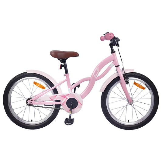 Kinderfahrrad 20 Zoll für 6-11 Jahre alt Hellrosa